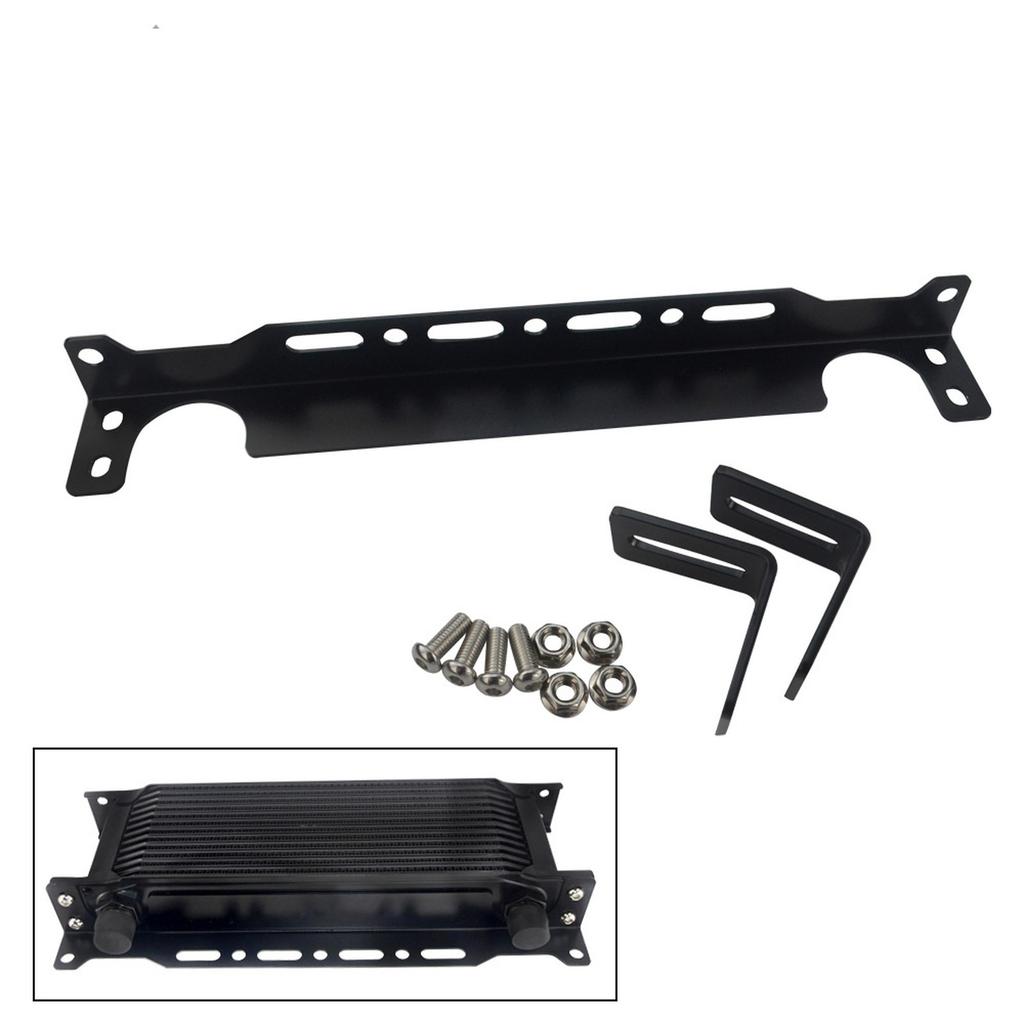 WLR - New British Type Universal Engine Oil Cooler Mounting Bracket Kit 2mm Thickness Aluminum WLR-OCB01