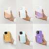 Hurtel Aurora Opalescent Gel Case iPhone 13 Purple