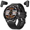 2025 New Smart Watch TWS 2-in-1 Bluetooth Earphones with Built-in Speaker HIFI 9D Sound Quality Health Monitor Watch for Android IOS