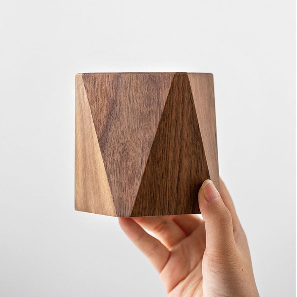 Writing Materials Holder Walnut Pen Holder Pencil Case Desktop Storage Box Wood Pen Holder