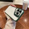 Прозрачный противоударный чехол-бампер для Apple iPhone 15 14 13 12 11 Pro Max Plus, металлическое защитное кольцо для камеры, чехол-подставка для объектива