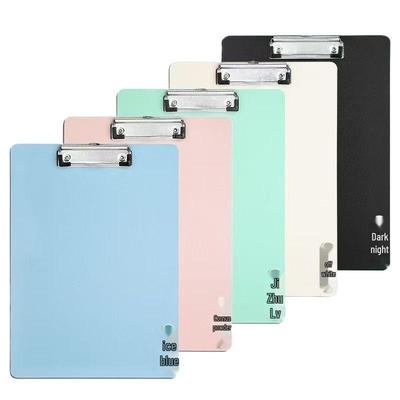 Планшет из твердого картона с блокнотом и зажимом для бумаги для офисных принадлежностей