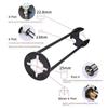 1Pcs Four-claw Hexagon Pipe Repair Flume Faucet Key Plumbing Tool Durable Sink Wrench