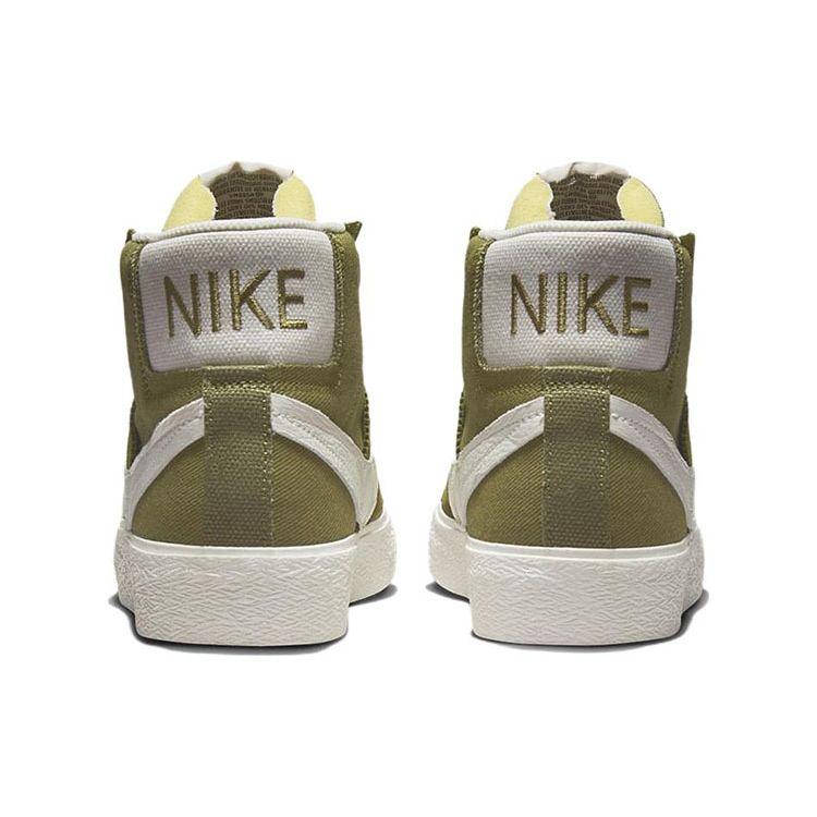 Nike Zoom Blazer Mid Premium Plus SB Olive Green Men Sneakers Pilgrim Phantom DR9144-300