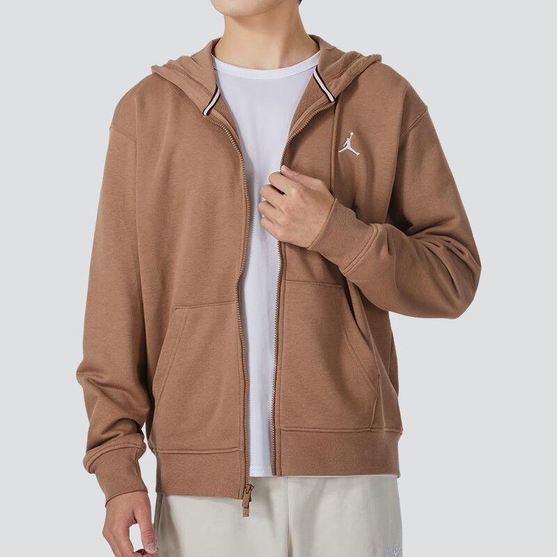JORDAN Brooklyn Fleece Men's Full zip Hoodie FV7292-223