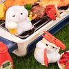 Foodie Series Gourmet Hamster Figures Hamster Clarke Figures  Car Interior Decoration