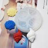 Versatile Seashell Mirror Silicone Mold for Jewelry & Crafts