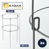 KADAX Поддержка Растений Цветов Садовая Кольцевая Подпорка Стальная