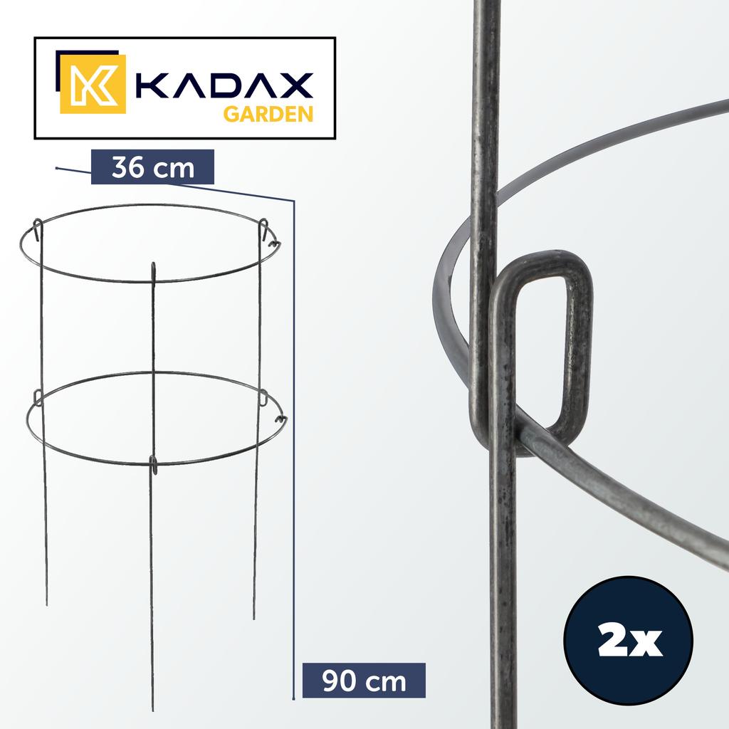 KADAX Поддержка Растений Цветов Садовая Кольцевая Подпорка Стальная