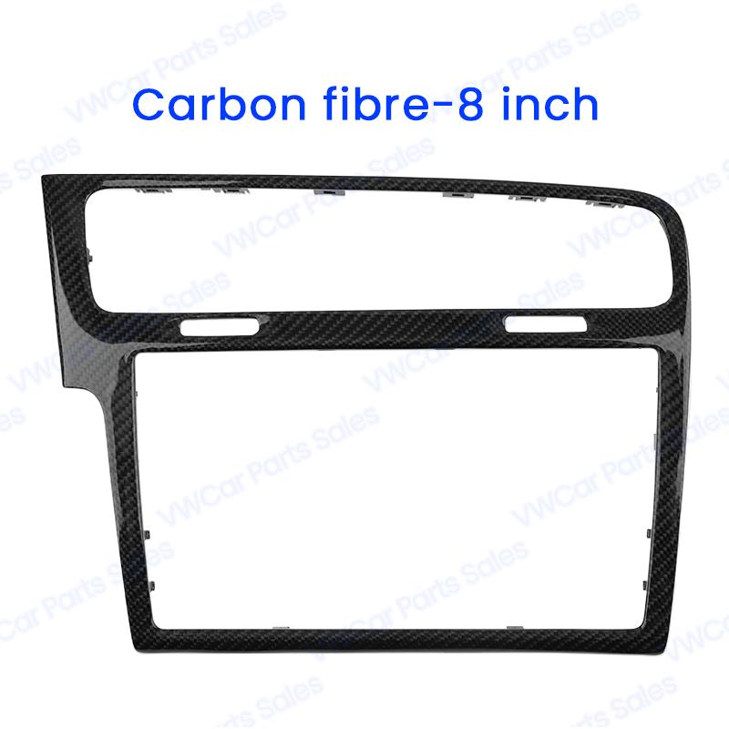 Рамка экрана MIB для VW Golf 7 MK7 Golf 7.5 MK7.5 OEM 8 дюймов/9,2 дюйма, черная рояльная панель MIB, рамка для радиоприемника, декоративная рамка