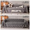 Simple Style Chenille Sofa Towel with Tassels Edge Sofa Cover Blanket Home Decoration Leisure Relax Beach Towel