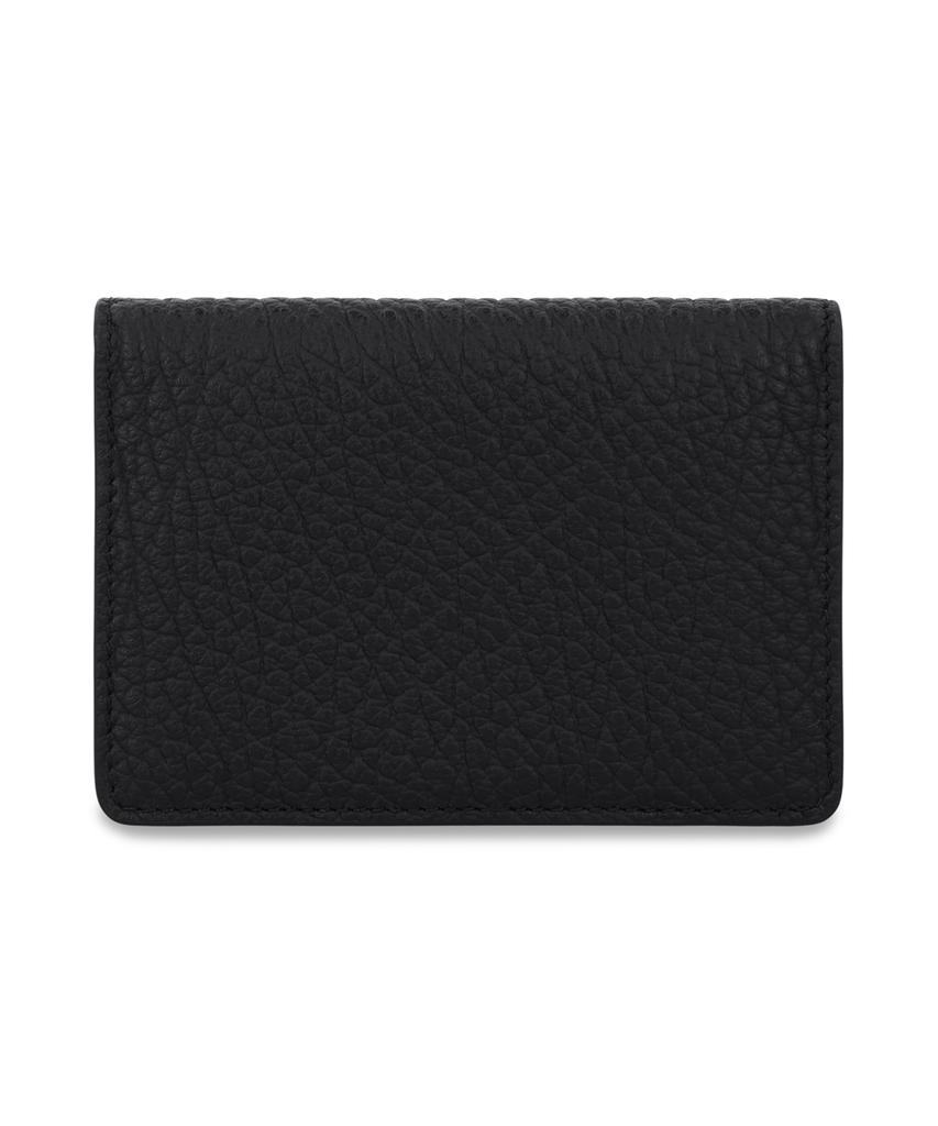 Maison Margiela 4-Stitch Slim 2-Card Holder - Black / Sa1Vx0011P4455T8013