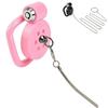 Мужской Abs Bird Cage Chastity Lock Ring Artifact Comrade SM Dog Slave Binding Training Adult Sex Product