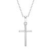 Unisex Hip Hop Punk Choker Necklace with Square Zirconia Pendant