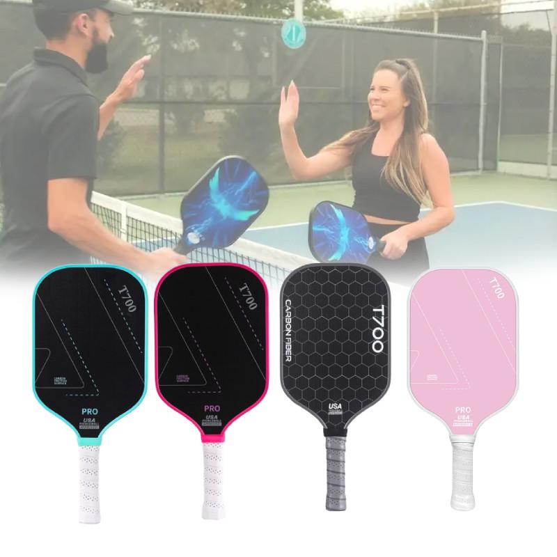 Professional Carbon Fiber Pickleball Paddle With Textured Surface For Tournament Use