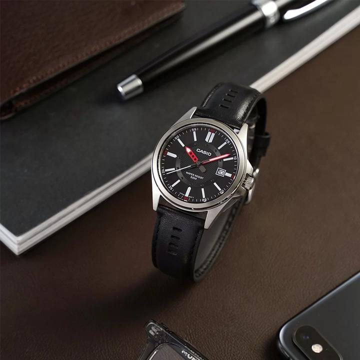 Casio Унисекс Стандартная Серия 45мм Черные Часы MTP-E700L-1EVDF