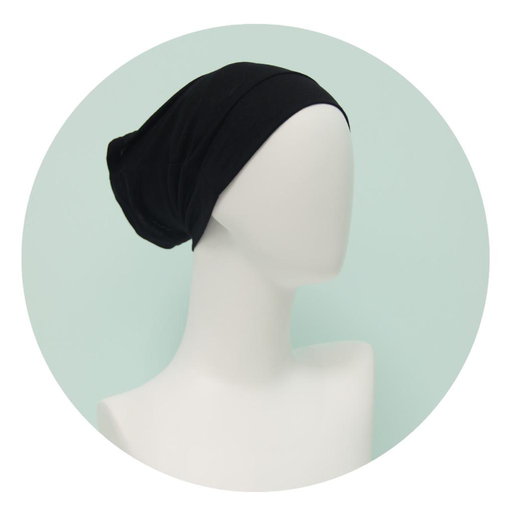 Solid Color Modal Bandage Cap Headscarf