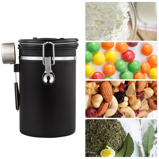Герметичная герметичная банка, канистра для кофе, банка для сахара, чая, контейнер для хранения даты
