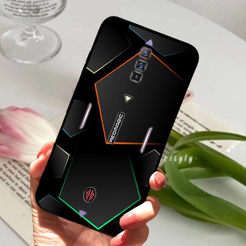 Чехол для ZTE Nubia Red Magic 6 Ударопрочный Мягкий ТПУ Силиконовый Чехол для Телефона Для ZTE Nubia Red Magic 6S Pro Capa Мультяшный RedMagic 6