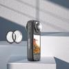 Защитные крышки для объективов Insta360 X4, вращающаяся защитная крышка, закаленное стекло, защитные колпачки для передней и задней камер, аксессуары для спортивных камер