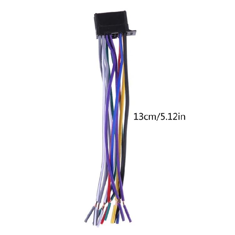 12V Car DVD Radio Stereo Wire Harnesses Cable Cord Connect Adapter