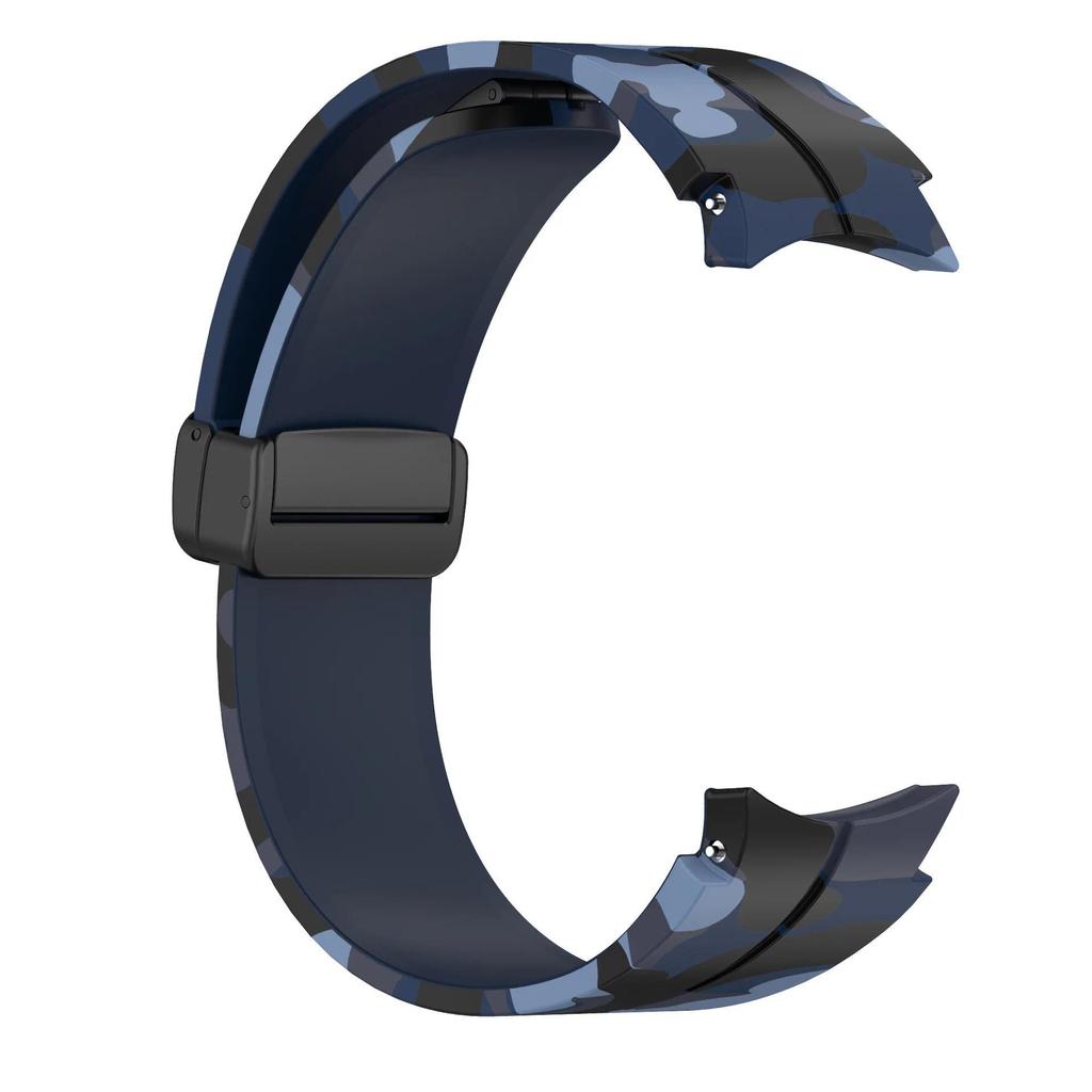 Камуфляжный силиконовый ремешок для Samsung Galaxy Watch 7/6/5/4 40мм 44мм/Classic 47мм 43мм Браслет для Samsung Watch 5pro 45мм Ремешок