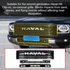 Для Haval H9 2-го поколения MKII 2024 2025 Передняя часть Гоночная решетка Сеть Противомоскитная сетка Чехол Автомобильные аксессуары для стайлинга Внешняя наклейка