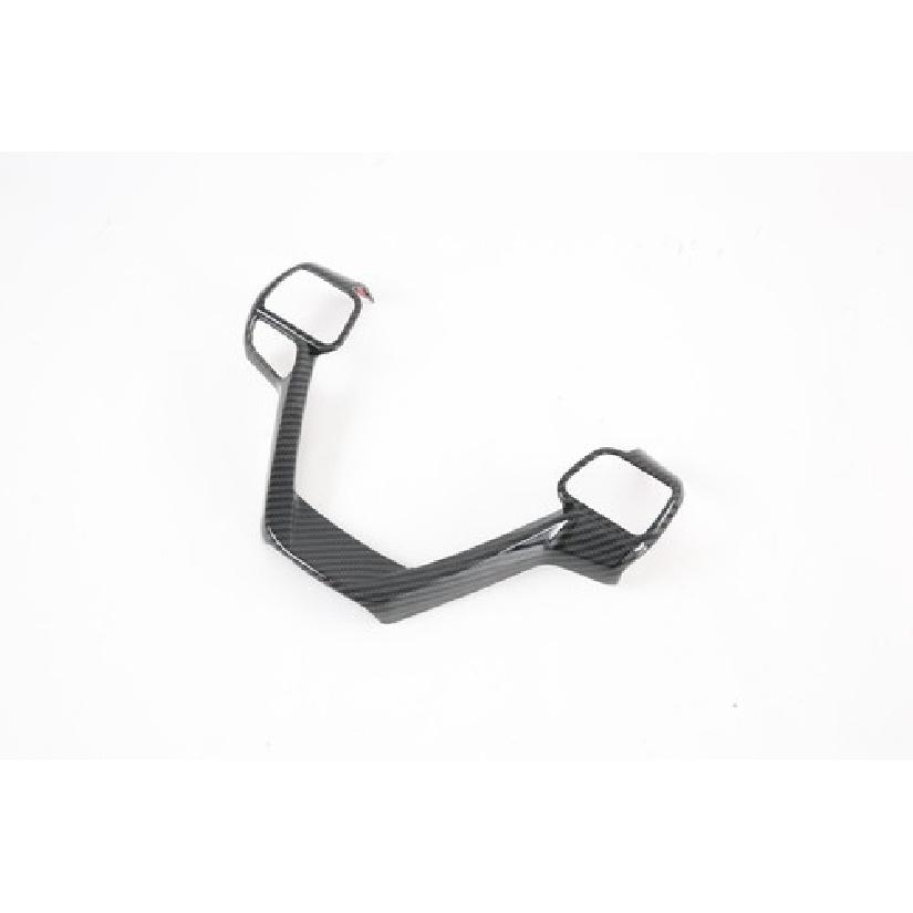 LHD Carbon Fiber Interior Steering Wheel Cover Trim For 2015- Toyota Sienna