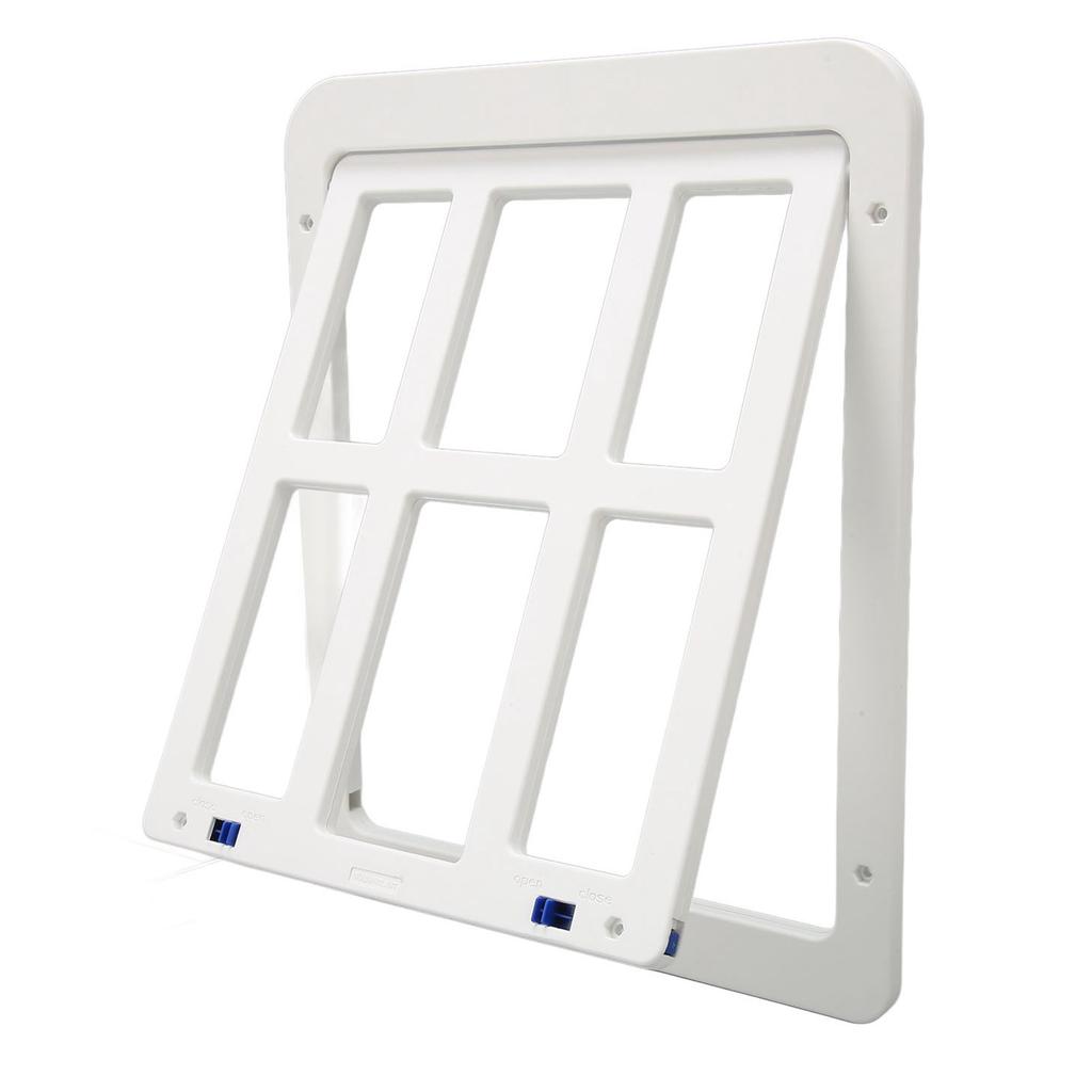 Дверца для защиты от собак, запираемая дверца для защиты от домашних животных, двойная магнитная застежка, прочная дверца для собак