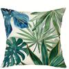 1/4Pcs Tropical Leaf Patterned Pillowcases Sofa Cushion Cover Home Bedroom Room Decoration