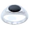TOMWOOD SV925 Joe Polished Onyx Joe Ring Blue Hawk Eye Ring Ring Silver / OnyxUsed