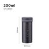 LOCK&LOCK 200ml Stainless Steel Portable Insulated Mug