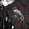 Футболка Jujutsu Kaisen, Подарочная футболка в стиле хоррор-аниме, Унисекс футболка, Годжо Сатору