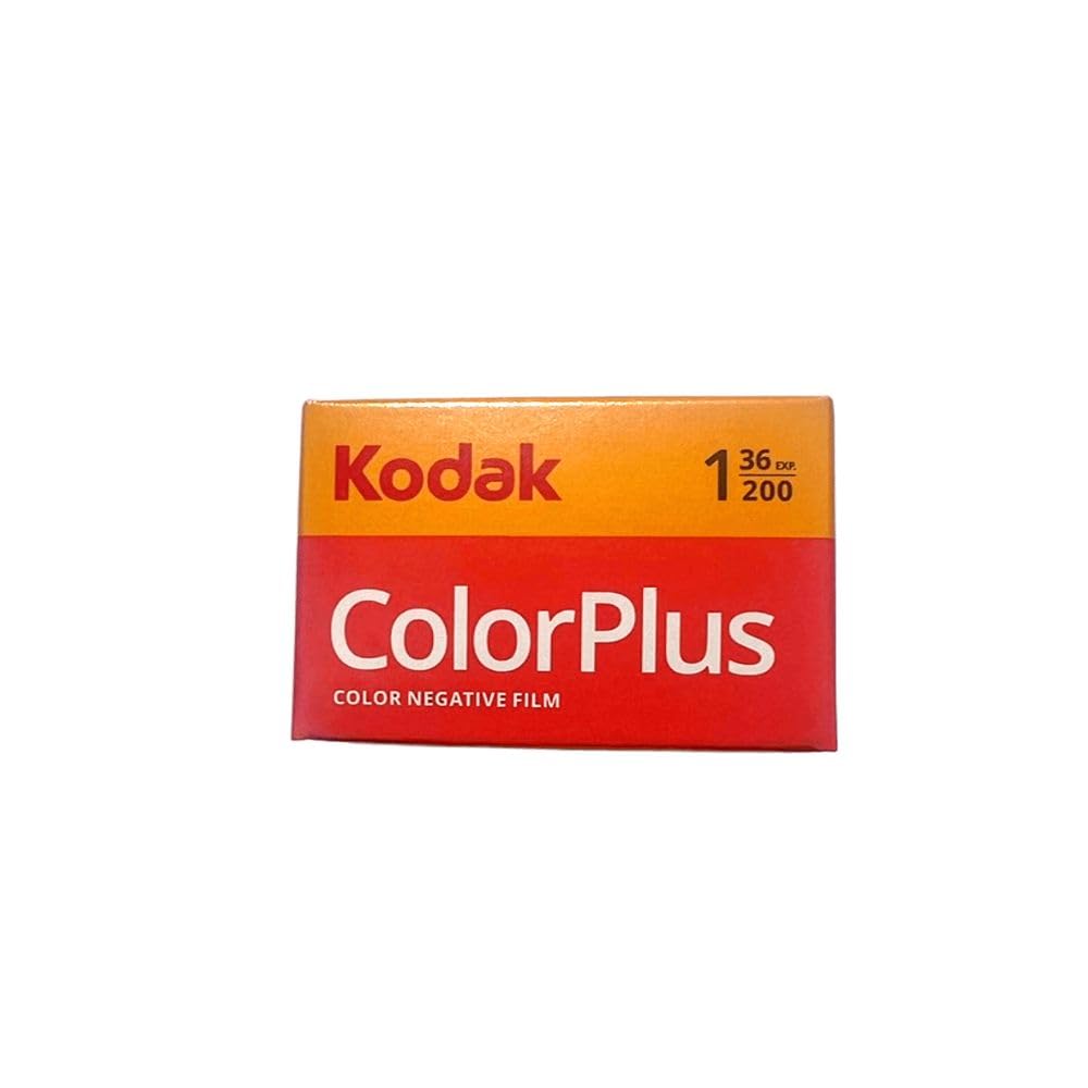 Kodak Color Plus 200 35mm negative 36-exposure black/white film.