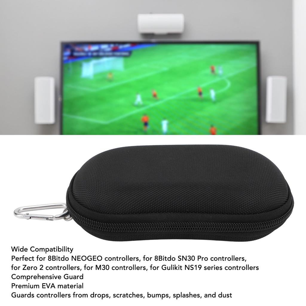 SN30 Pro Controller Travel Case, Shockproof Hard Shell Controller Storage Bag with Soft Lining for M30 and Zero 2