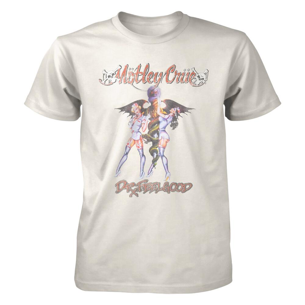 Motley Crue Doctor Feelgood Vintage Shirt S-XXL Official Metal Rock Band T-shirt