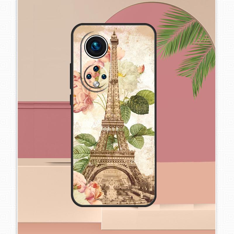 France Paris Eiffel Tower Case For Honor Magic 7 Lite 5 6 8 Pro Honor 400 200 X9c X9b X9a X8b X8a X8c 50 70 90 Cover
