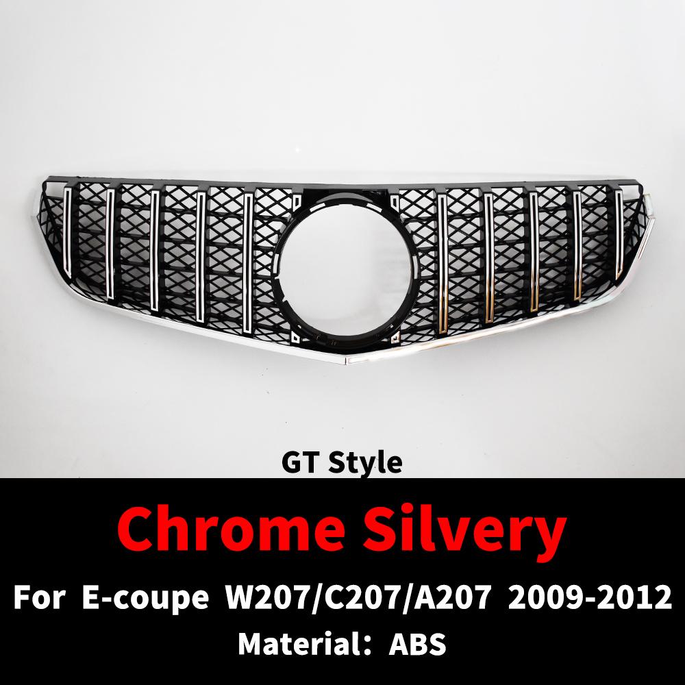 Front Radiator Grid Bumper Grille Grill For Mercedes Benz W207 C207 A207 E Coupe 2009-2016 such as E200 E260 E320 E350 E400 E500