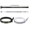 Portable Ring Measuring Tape Accurate Measurement Ring Ruler Ring Measuring Band Jewelry Industry