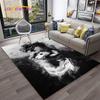 3D китайский дракон миф искусство мультяшный ковер для дома гостиная спальня диван коврик декор, детский игровой коврик нескользящий напольный коврик