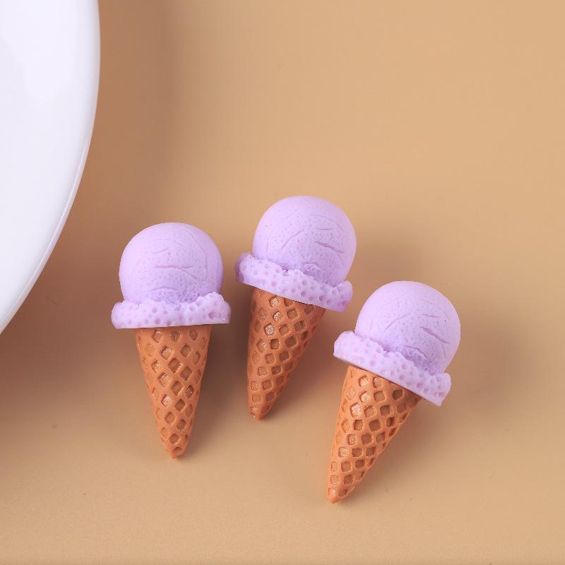 3D брелок для кукольного домика в виде рожка мороженого и подвеска для телефона из смолы ювелирные изделия аксессуары