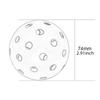 High Visibility 40 Holes Pickleball Good Performance Pickleball Training Ball  Practice Accessories