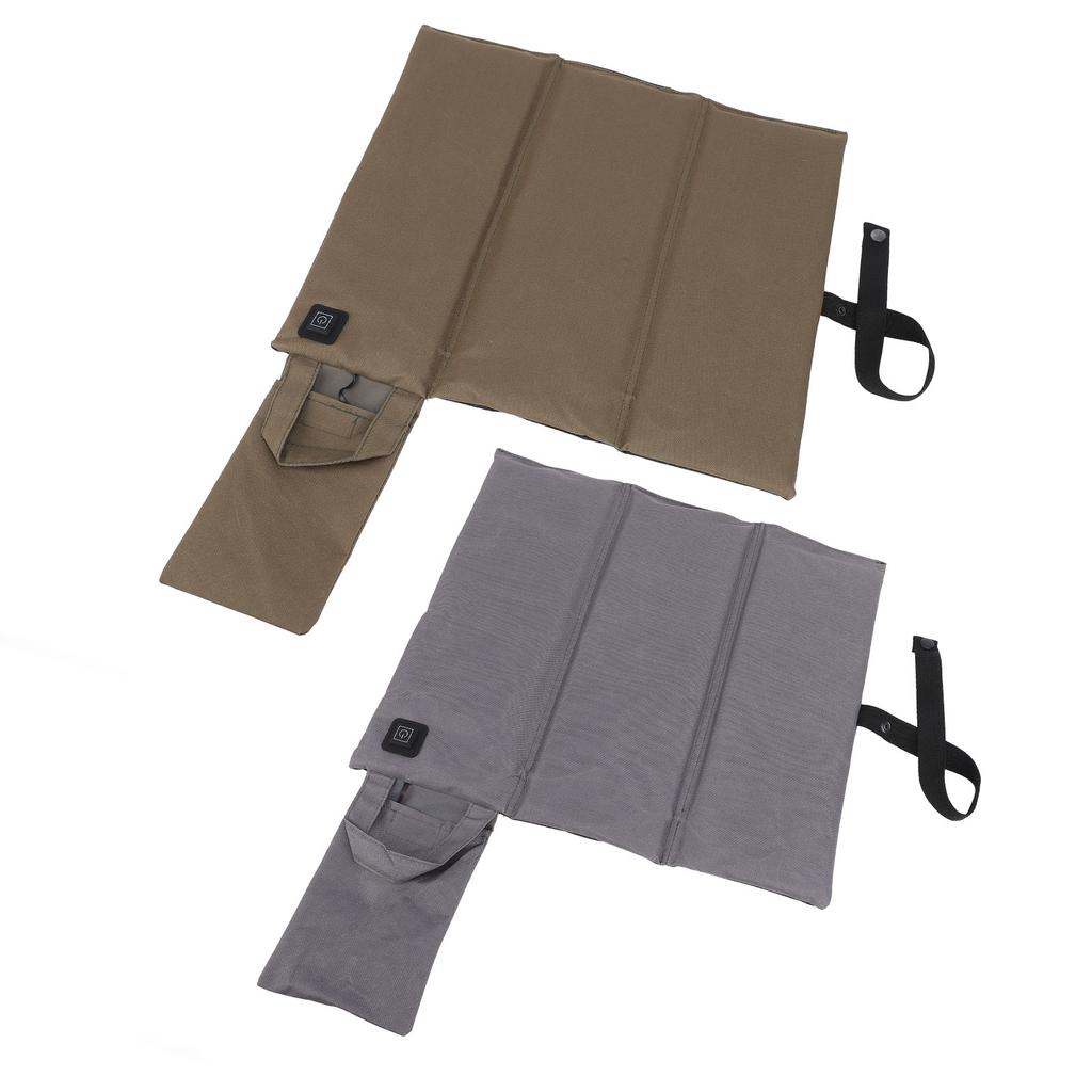 Heated Seat Cushion Polyester Comfortable Portable Folded Heated Seat Pad for Indoor Outdoor