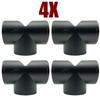 1/2/4/6X 75mm/2.95" Diesel Parking Heater Air Vent Ducting T Piece Pipe Outlet Exhaust Connector Joiner For Car Truck Camper Van