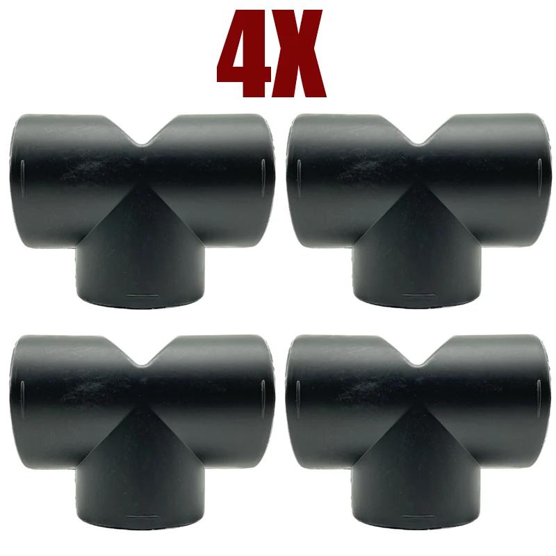 1/2/4/6X 75mm/2.95" Diesel Parking Heater Air Vent Ducting T Piece Pipe Outlet Exhaust Connector Joiner For Car Truck Camper Van