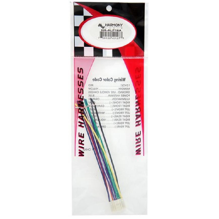 Alpine TDM-745S Aftermarket Stereo Radio Receiver Replacement Wire Harness Cable