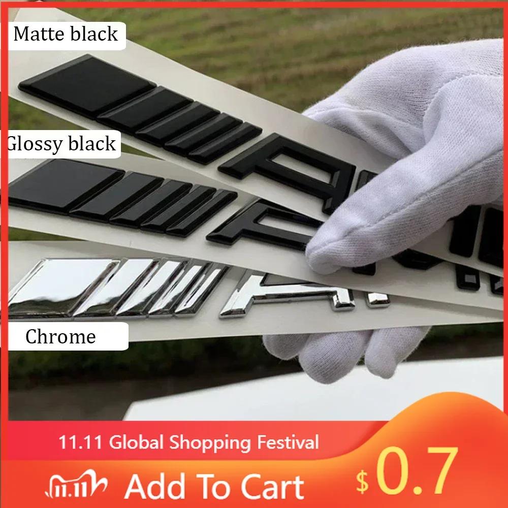 EBS4  For Benz New 3D ABS Car Rear Trunk Badge Decal Letters Sticker For Mercedes Benz AMG A B C E G CLA C63 C63S E53 GT SLK W176 W205