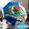 Custom Name Rovers Crest Print Umbrella Folding Umbrella, Automatic Umbrella - 8-Frame for Travel, Casual Lightweight Personalized Gifts