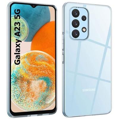 Мягкий защитный чехол для Samsung Galaxy A23 5G - BOOLING - Прозрачный - Ударопрочный - Тонкий