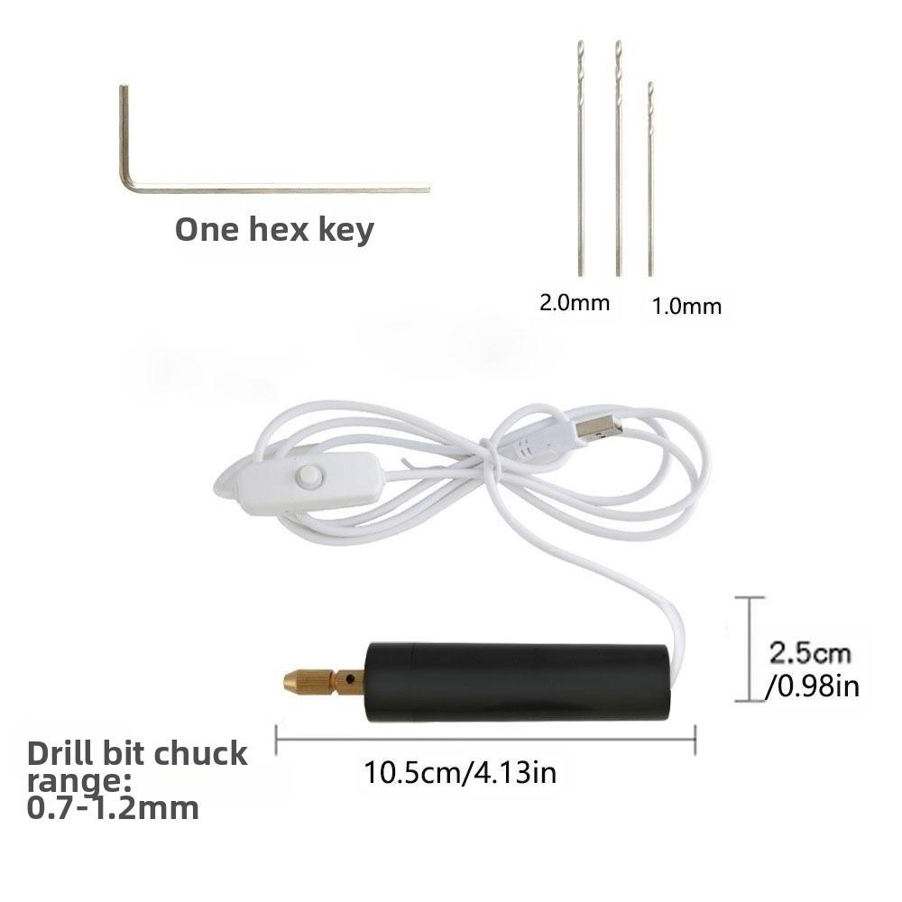USB Включаемый Мини Электродрель Включены Сверла Гравировальный Карандаш Проекты для Рукоделия